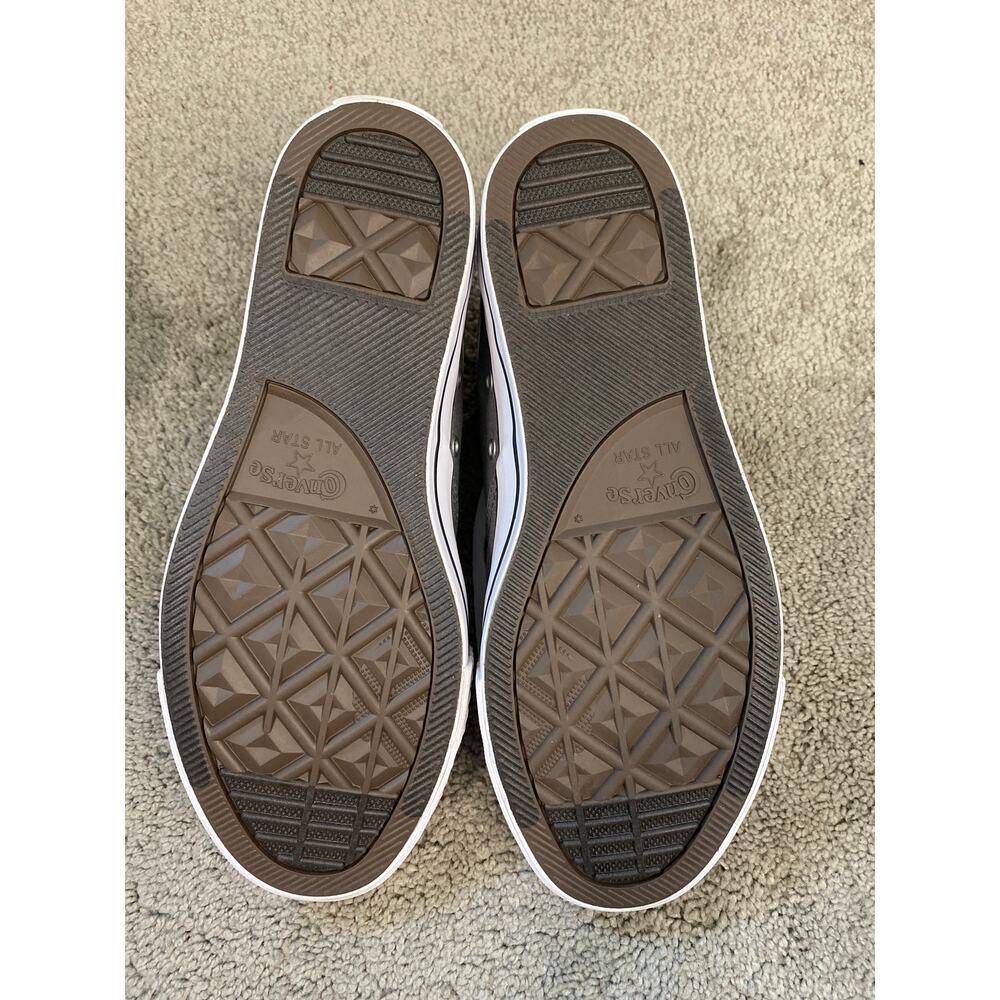 New Converse Malden Street Mid Gray Sneakers Men’s 8.5 Women’s 10.5 - Picture 4 of 4